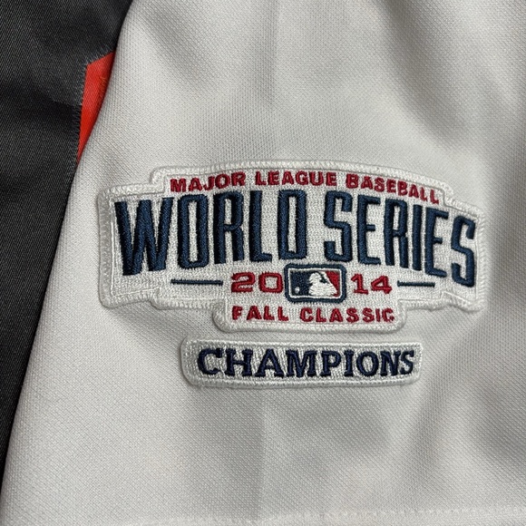 ⚾️San Francisco Giants Madison Bumgarner World Series 2014 Jersey MLB Size 2XL - Picture 16 of 16